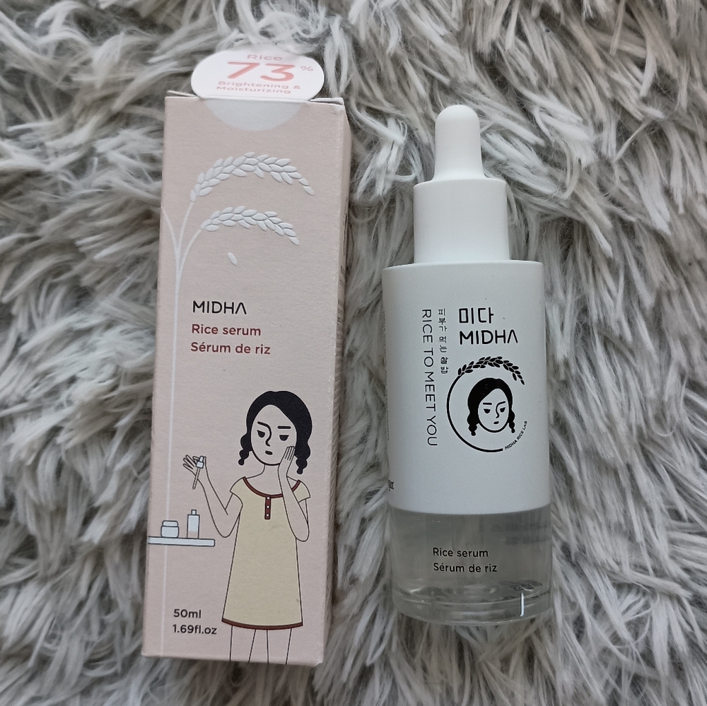 NEW Midha Rice Serum, Brightening and Moisturizing, 1.69 oz